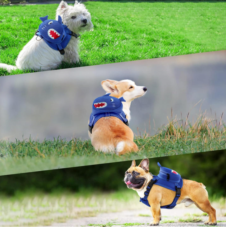 MOCHILA PETFUN TUBARÃO