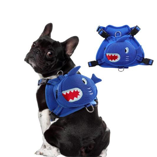 MOCHILA PETFUN TUBARÃO